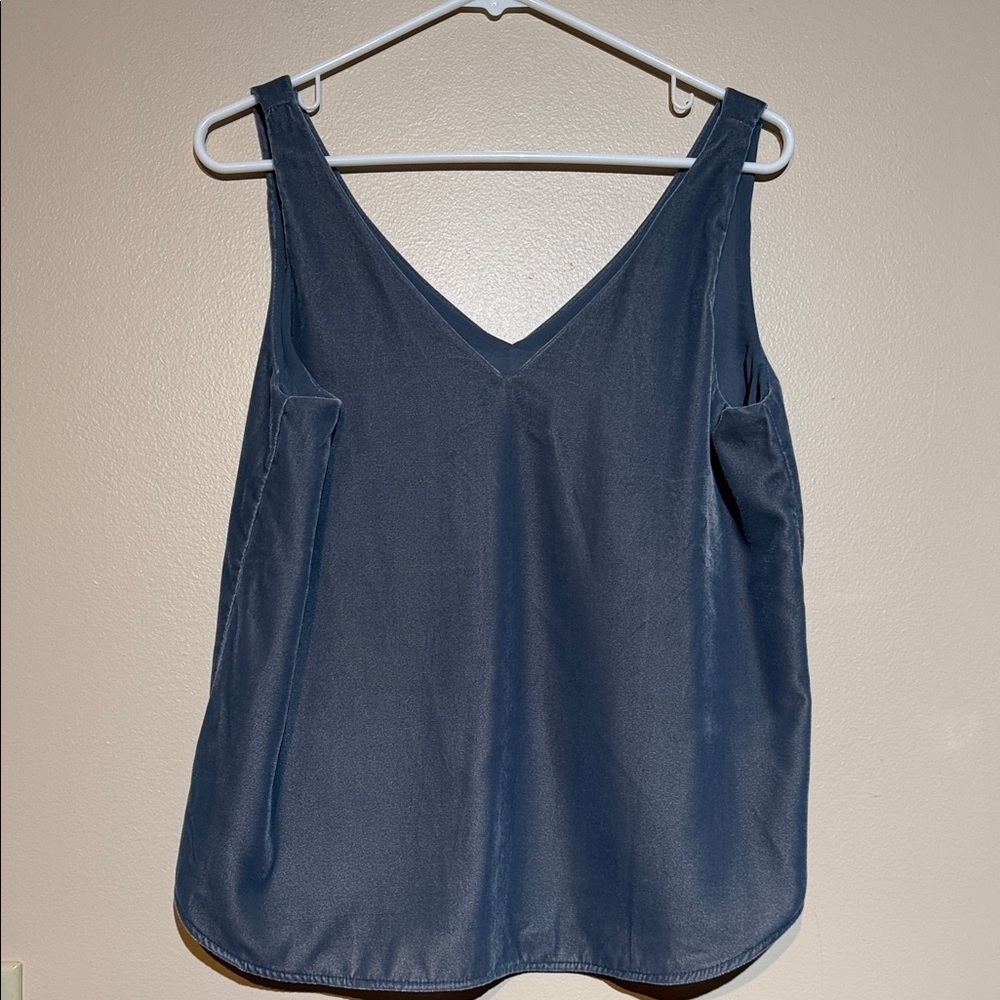 LOFT Deep Blue V-Neck Camisole